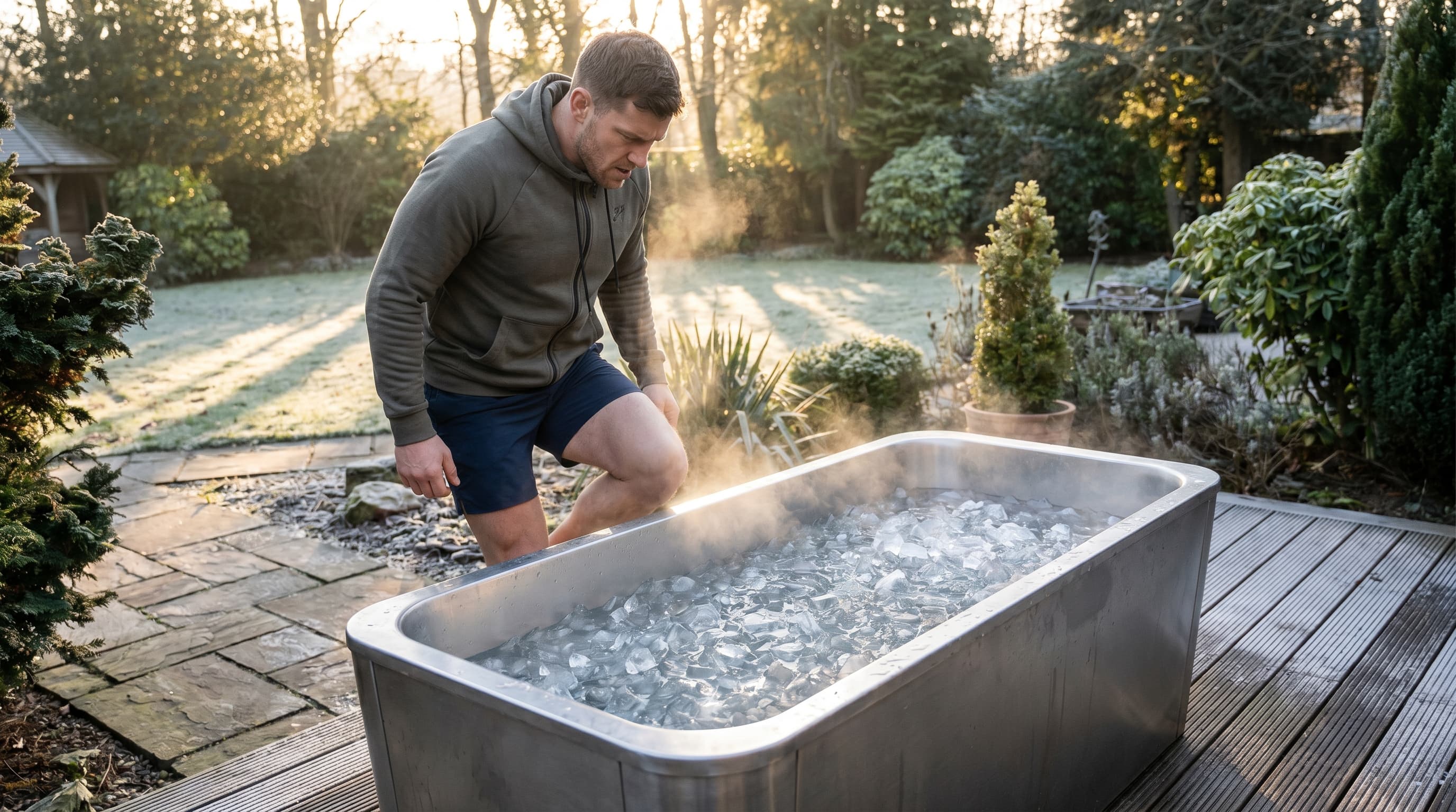 Ice bath po treningu — temperatura, czas i protokół dla sportowców
