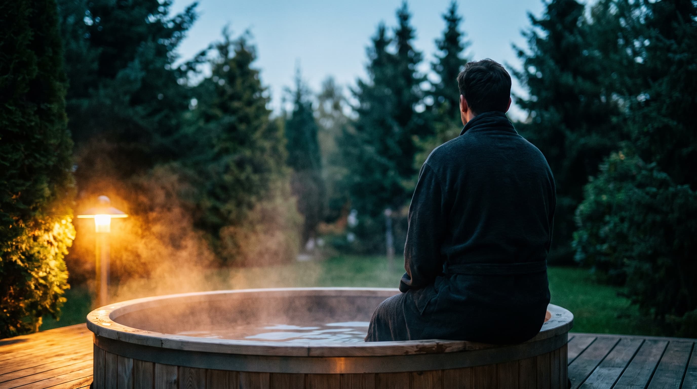 Jacuzzi ogrodowe a stres — co dzieje się z ciałem po 20 minutach w wannie SPA