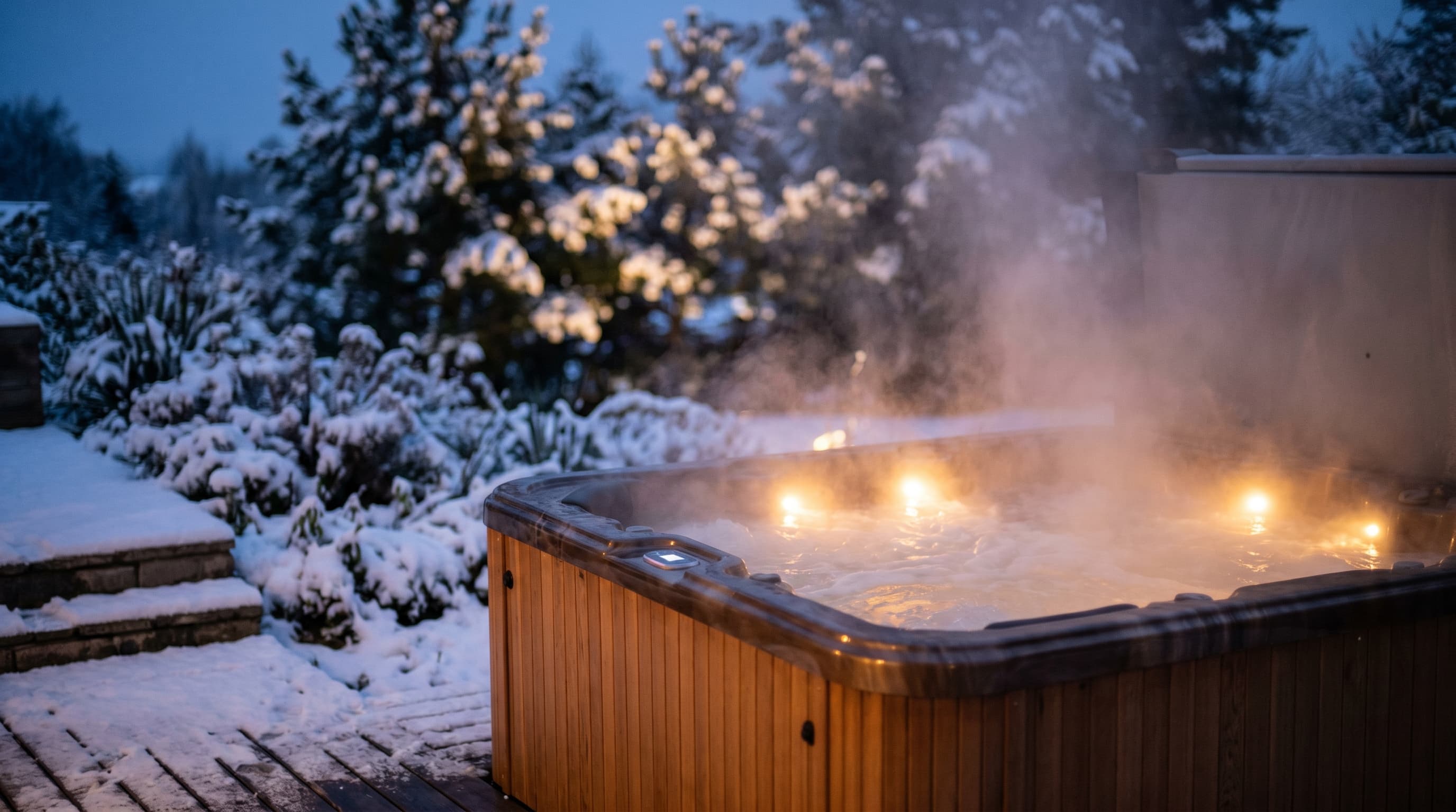 Jacuzzi ogrodowe zimą — czy warto używać przez cały rok?