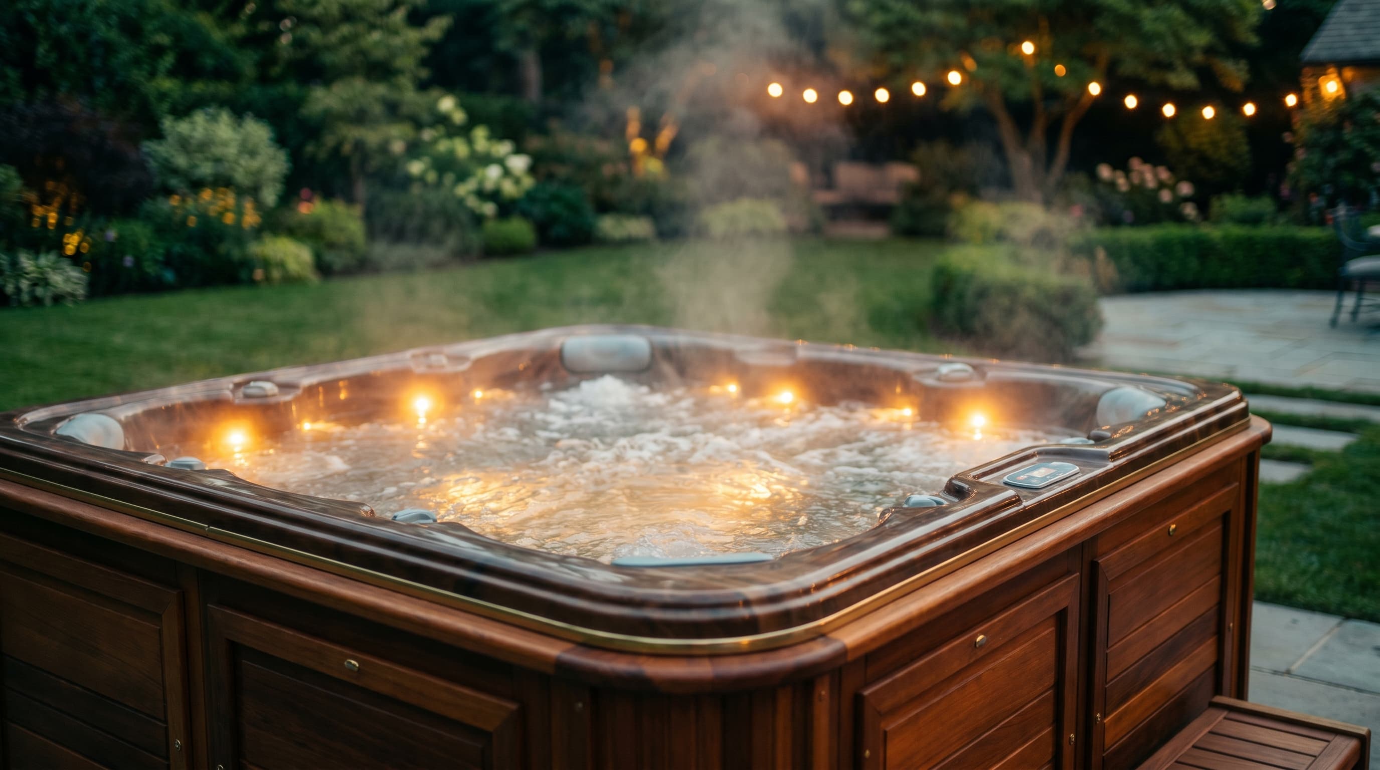 Ile kosztuje utrzymanie jacuzzi ogrodowego? Prąd, chemia, serwis — prawdziwe liczby