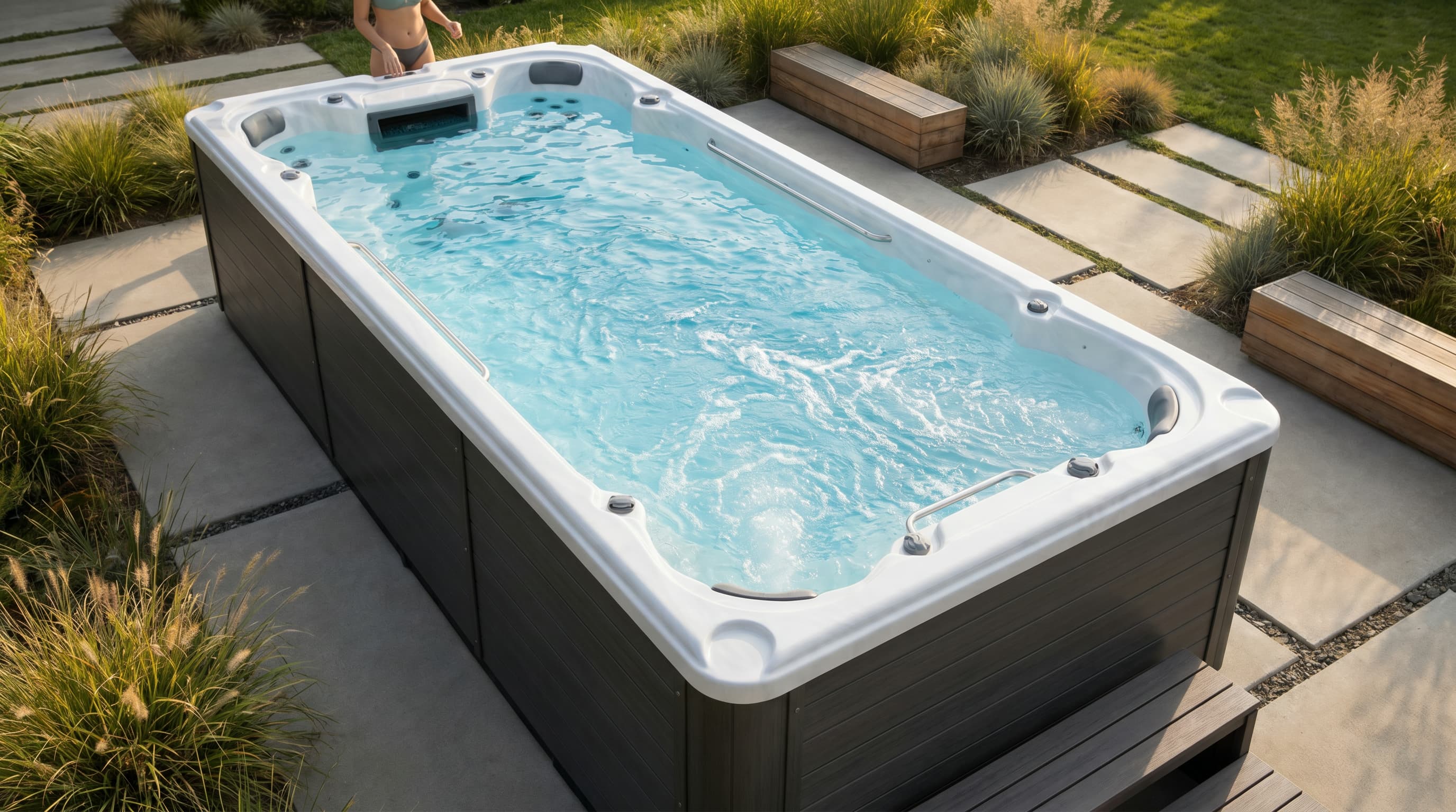 Swim spa — czym jest, ile kosztuje i czy to lepsze niż jacuzzi?