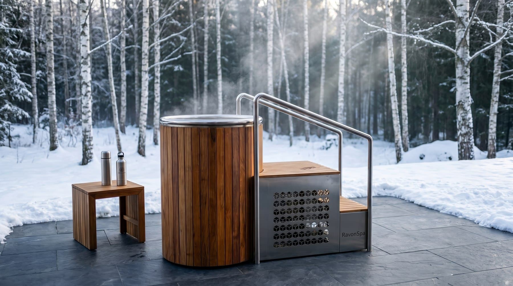 Sud na otužování RavonSpa s chillerem RS 20 Pro — zdjęcie 4