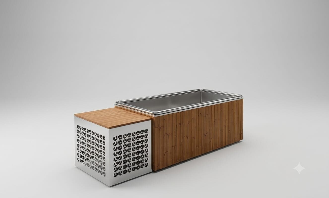 Wanna do kąpieli lodowych Ice Bath z agregatem RS 20 Pro — zdjęcie 4