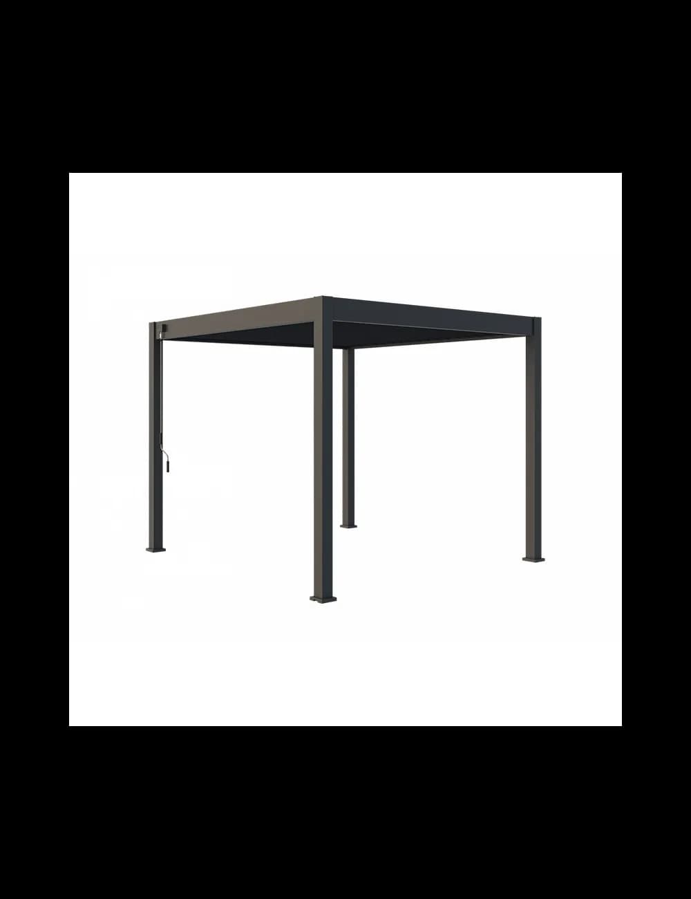 Hliníková zahradní pergola 3 × 3 m