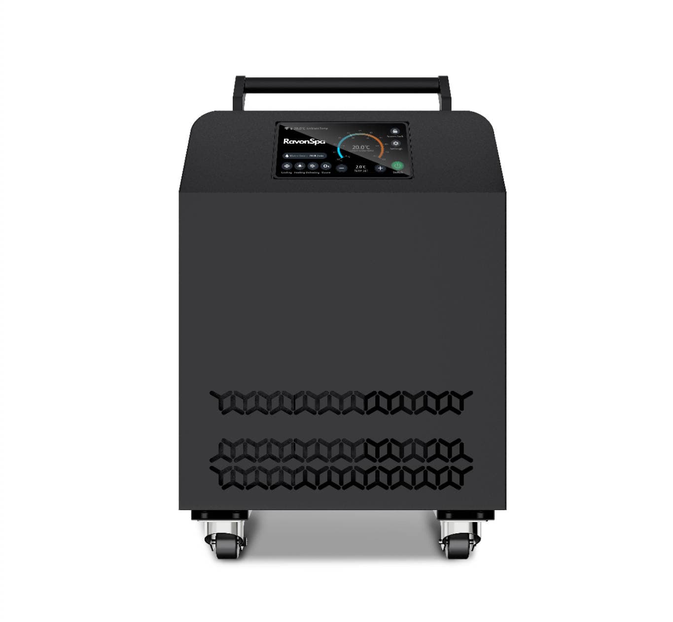 RavonSpa Ice Barrel Black — sud na otužování s filtrací a ozonem