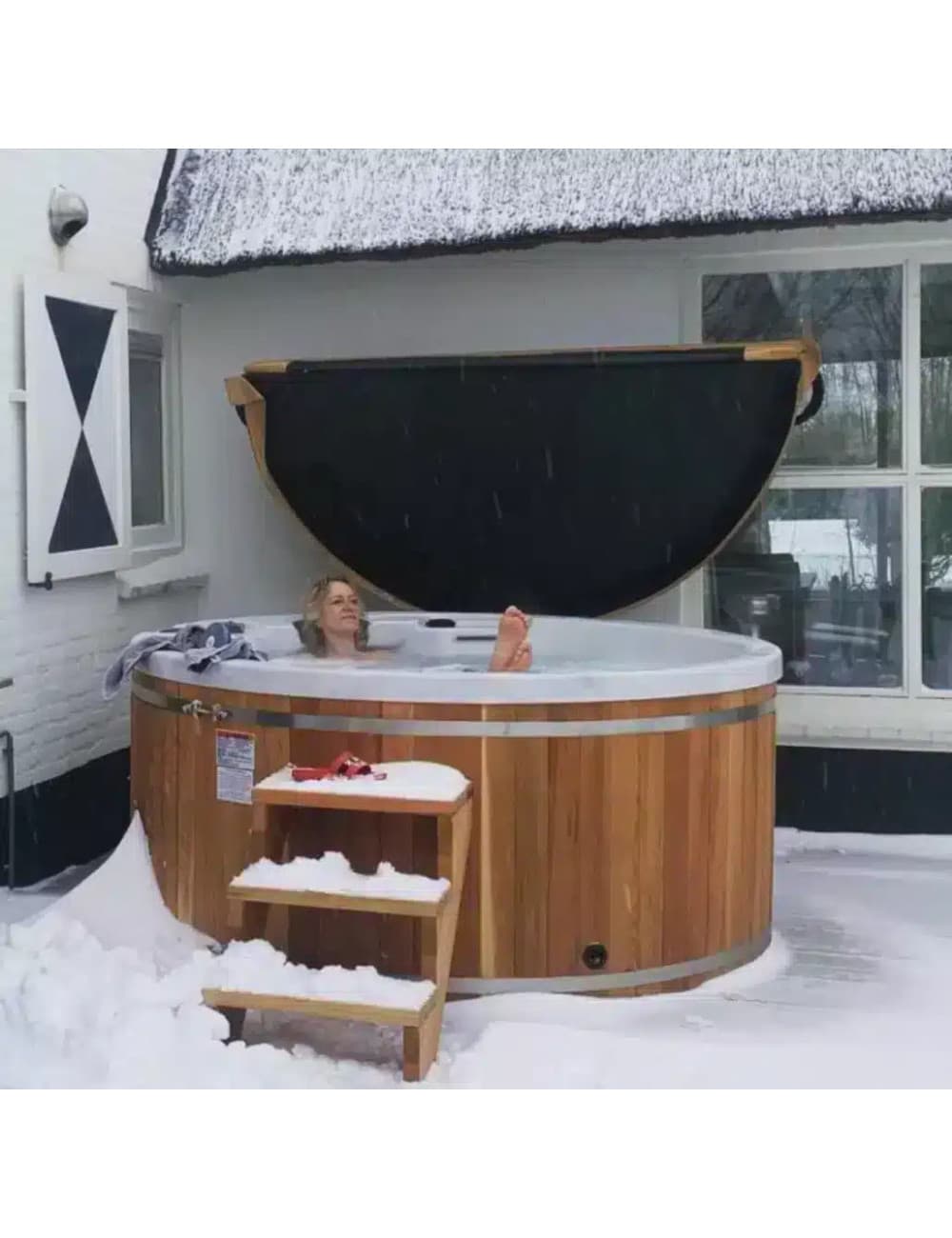 Zahradní spa vana Round XXL Pro