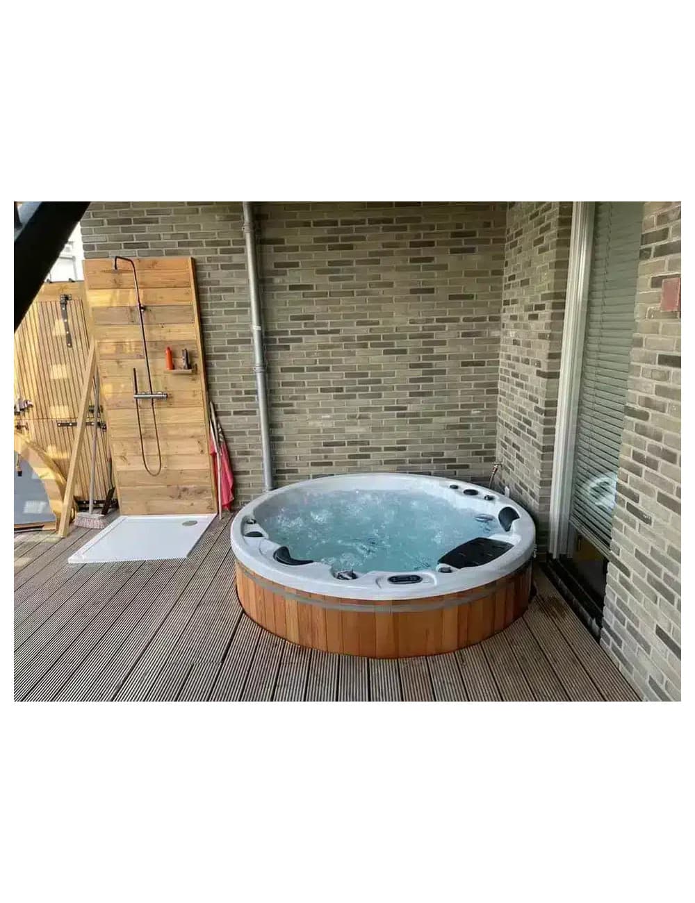 Zahradní spa vana Round XXL Pro