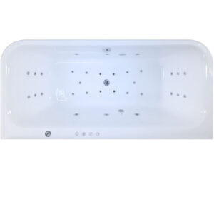 Wanna z hydromasażem Arana 180 x 85 przyścienna