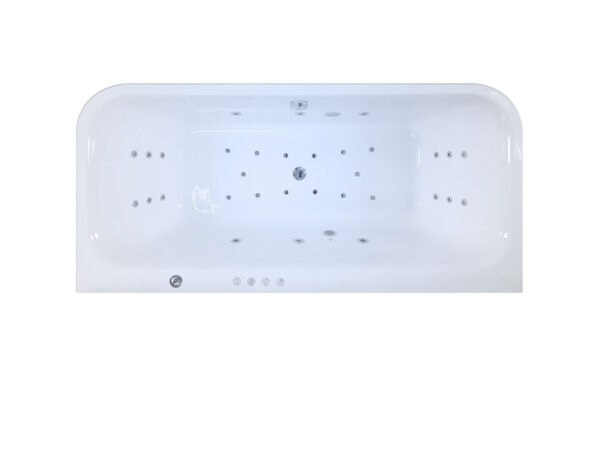 Wanna z hydromasażem Arana 180 x 85 przyścienna