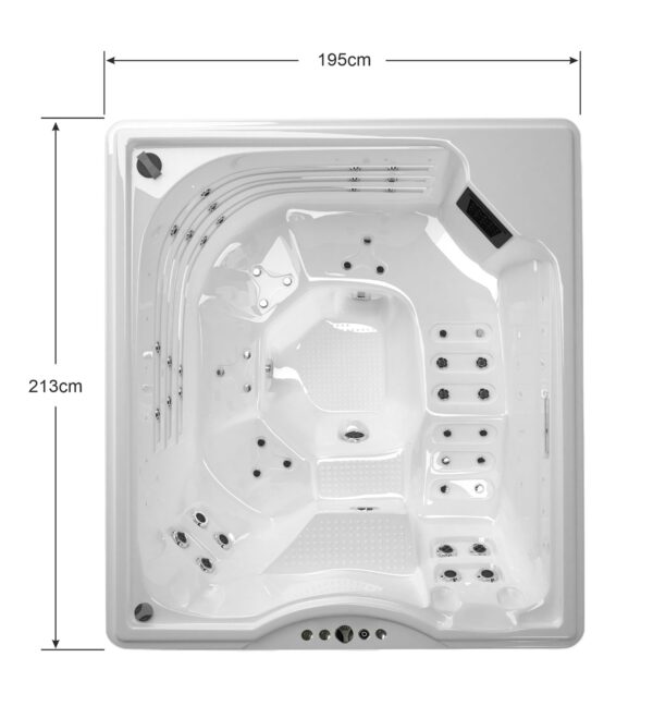 Wanna Ogrodowa Gold RavonSpa sterowanie Wi-Fi - obrazek 3