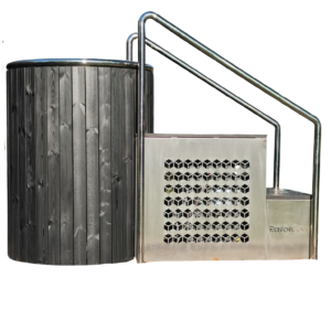 RavonSpa Beczka do morsowania z funkcją grzania